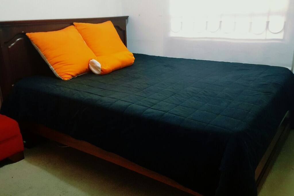 Esta es la cama que arrendamos.
