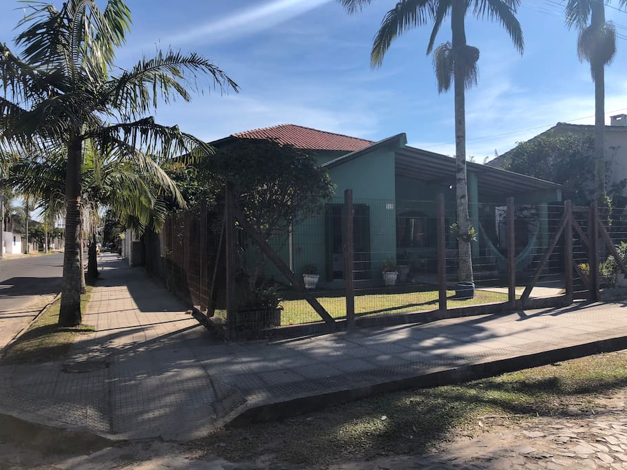 Frente da casa