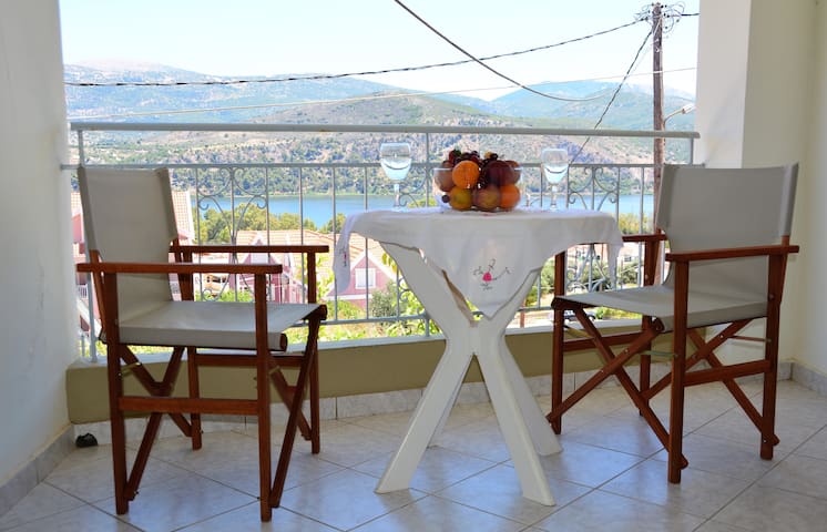 Comfortable apartment with view.