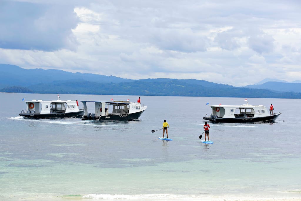 Boats and Stand Up Paddle