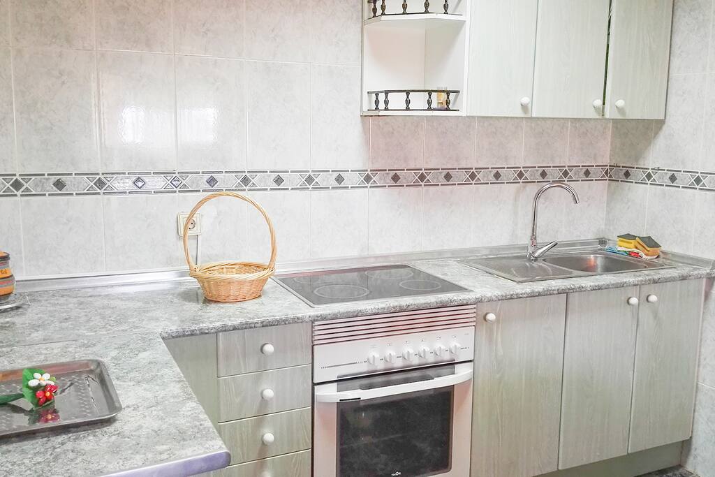 Cocina amplia