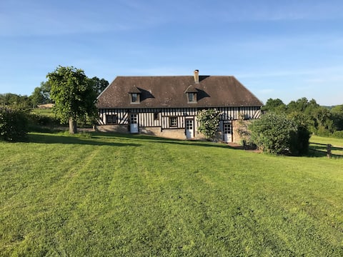 "The Annex" in a Norman house with a unique view