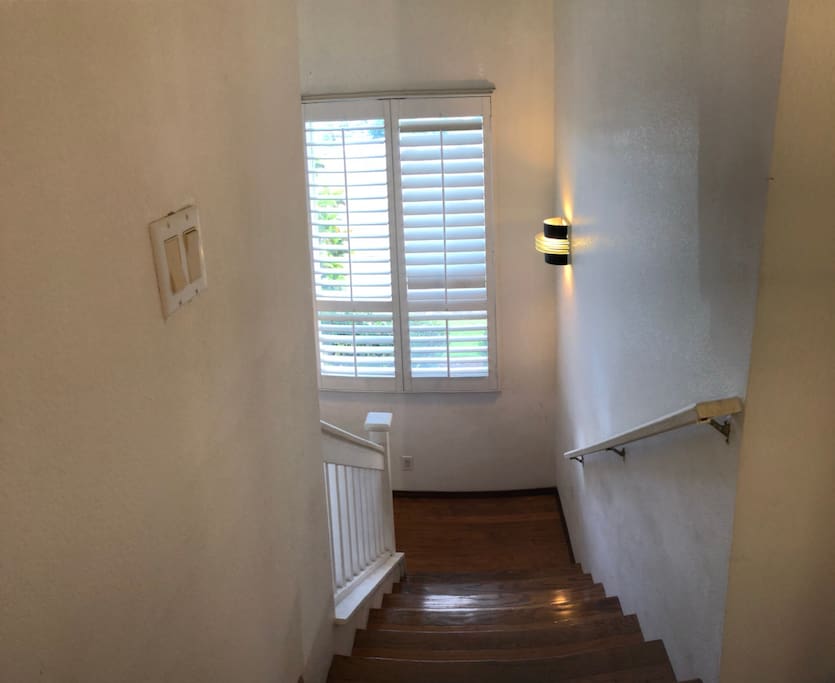 Hardwood Stairway
