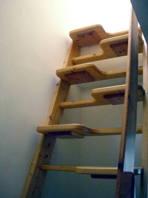 Access to the loft room aka "the treehouse"