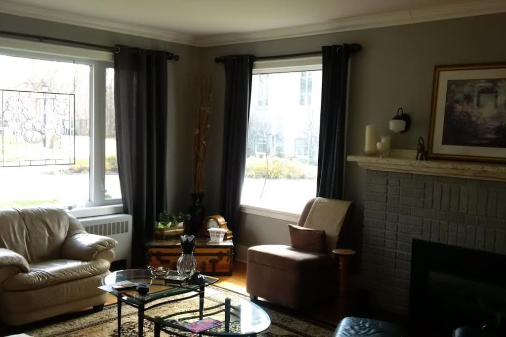 Living room with great views