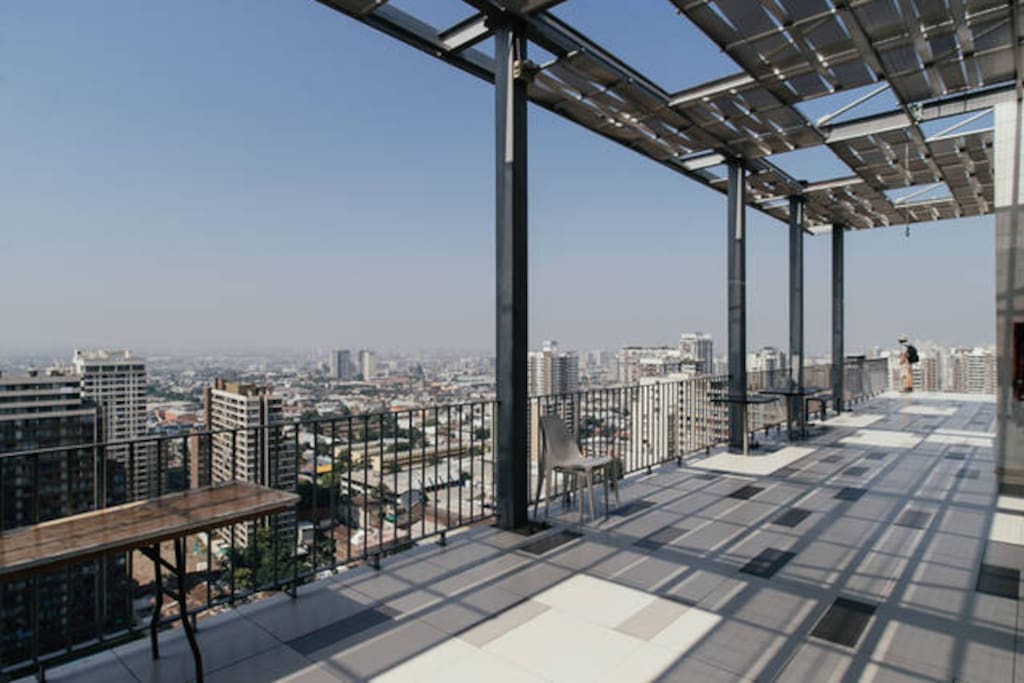 Terraza piso 25.
Terrace 25th floor
