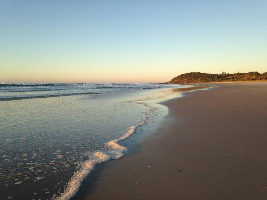 Sunrise @ the beautiful Angels Beach... not a soul to be seen