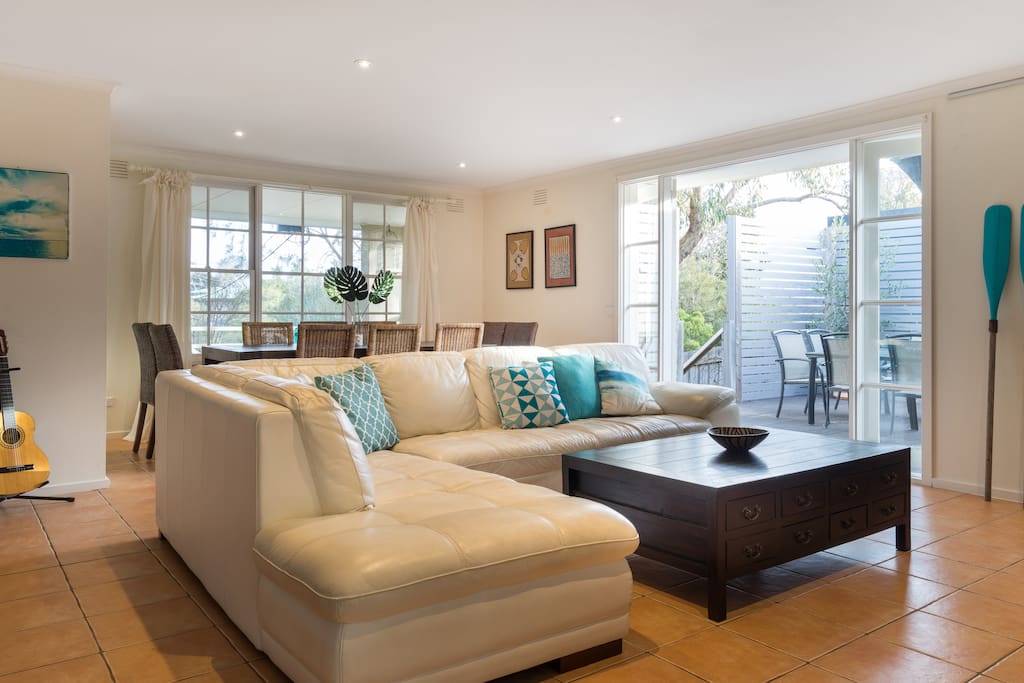 Living Room & Deck