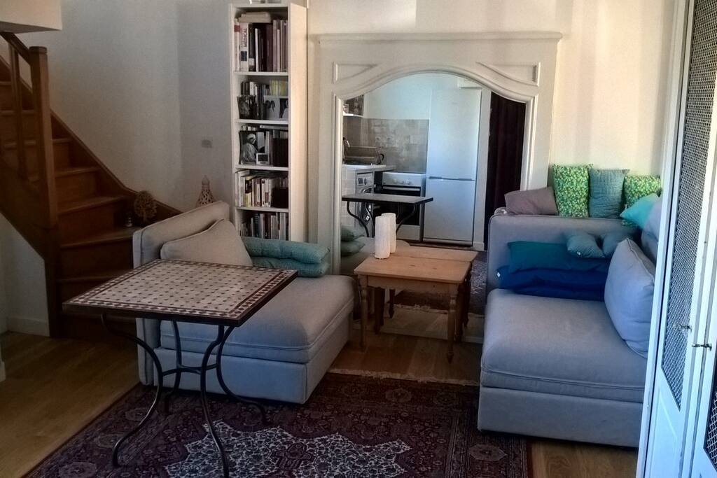 Salon chaleureux