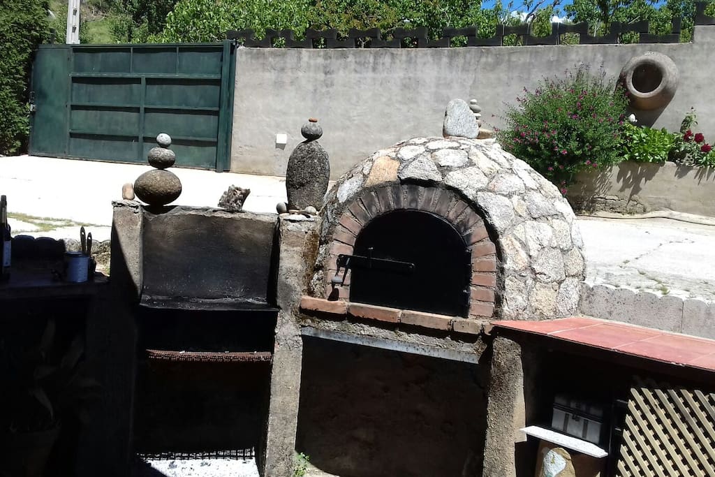 Horno y barbacoa