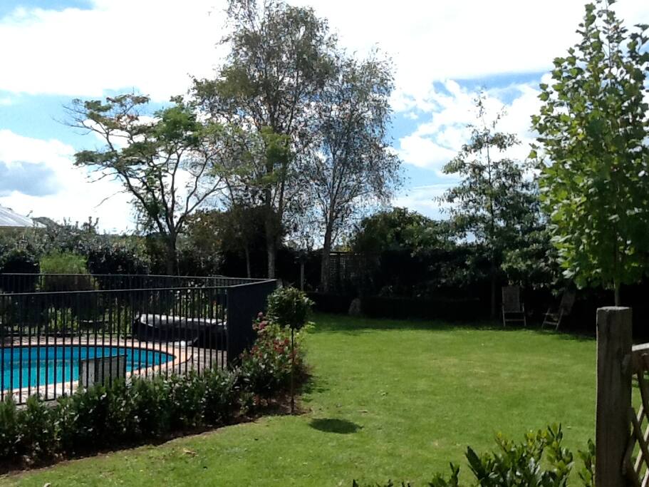 private back garden