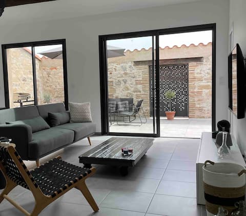 Can Montgaillard, Piscine, 5 pers, 2 ch, 5km Mer