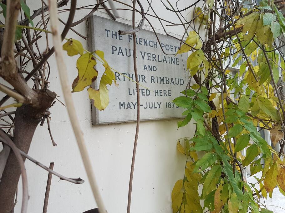 Poet's corner. Join the historic trail from the comfort of your own home.