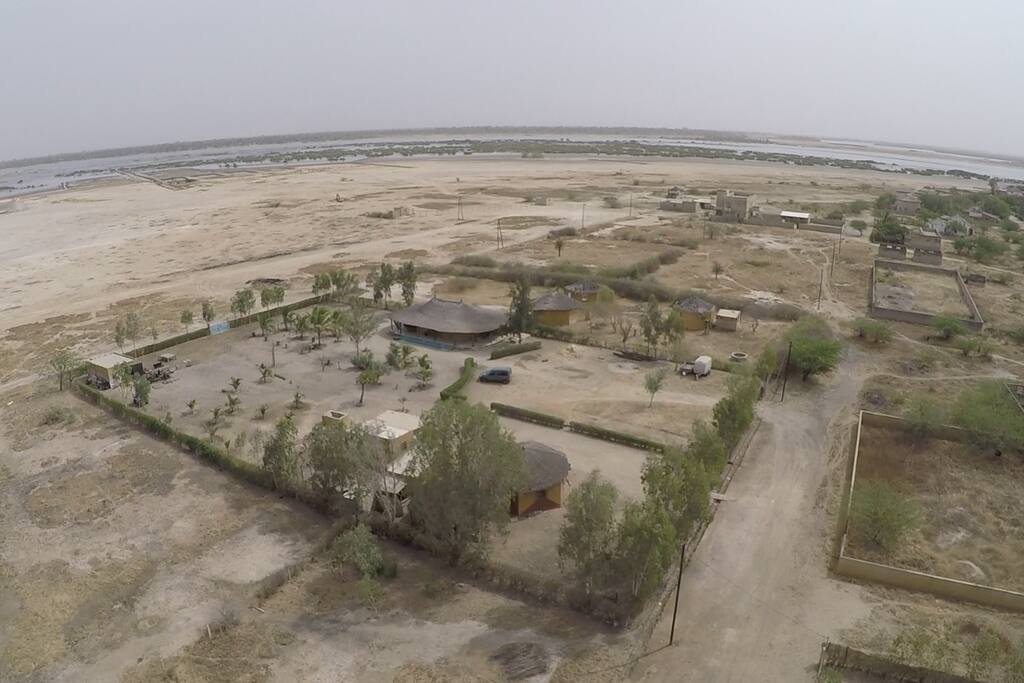 Vue par le drone de notre fils