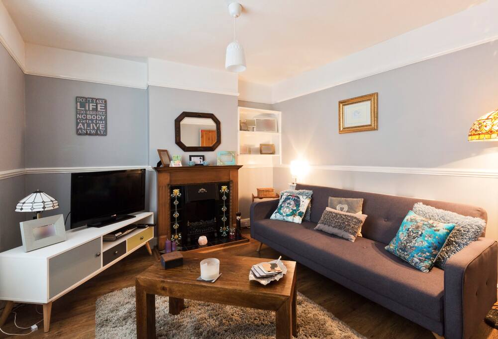 Living room, sofa bed
