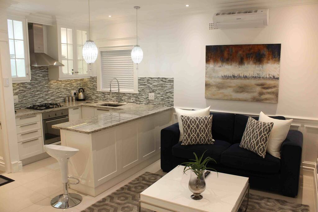 Lounge and Kitchen of suite