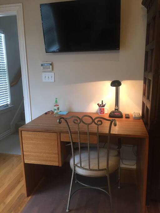Study, watch TV, or just a desk space to set out your things