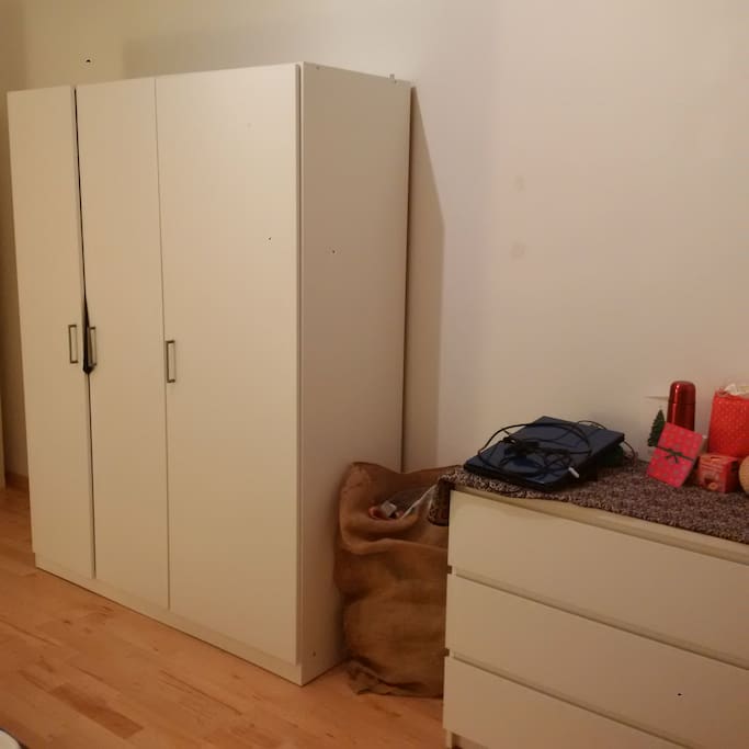 Big wardrobe and drawer
