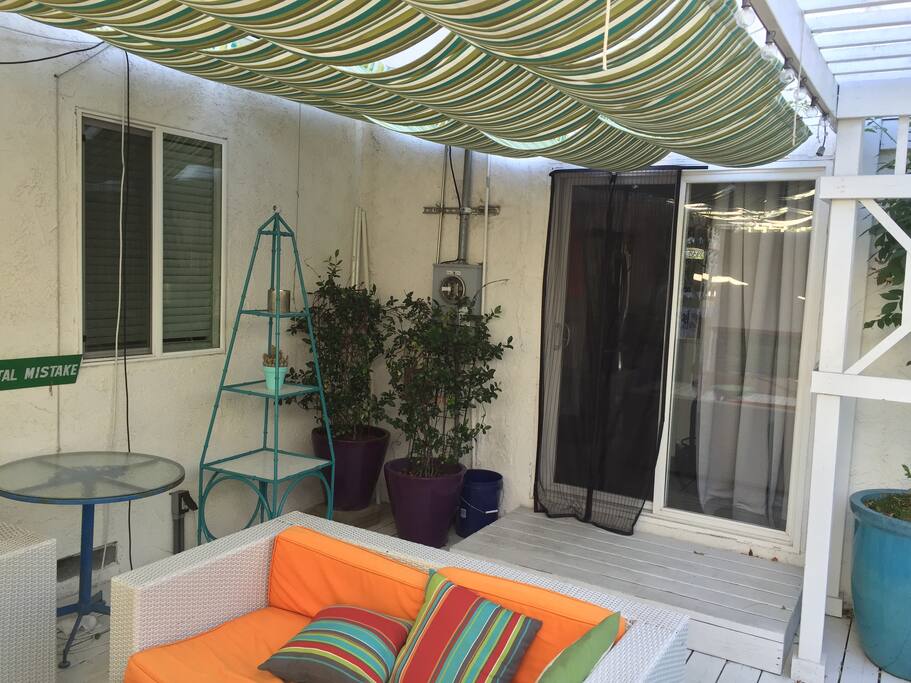 Outside Deck
