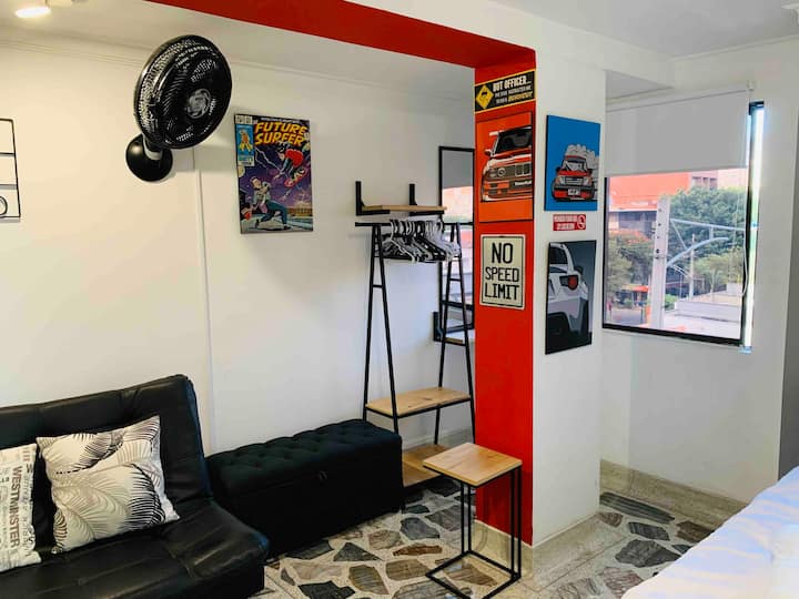 Studio*close To Laureles*fast Wi-fi*great Area* - Medellín, Colombia
