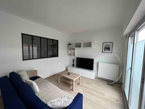 Top performing Airbnb: Beautiful apartment, central, near train station, courthouse. in Douai