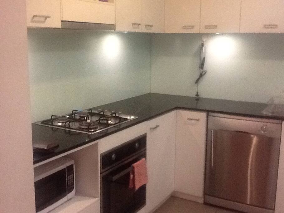 Modern kitchen with all the tools.