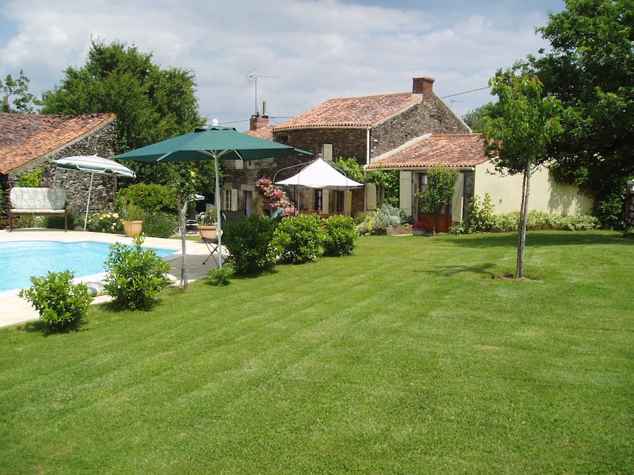 Jardin et maison