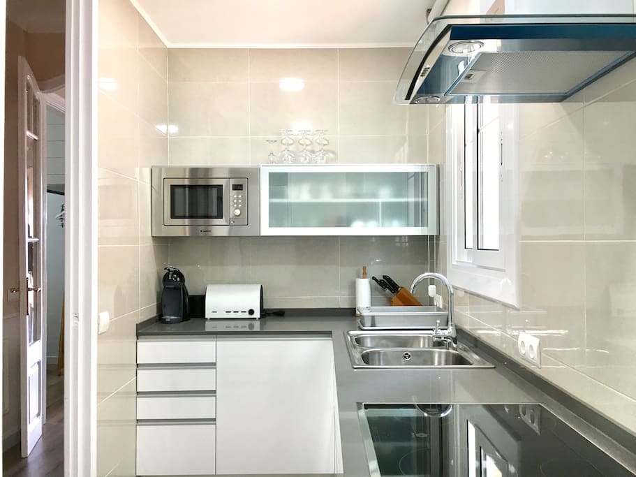 Equipped kitchen