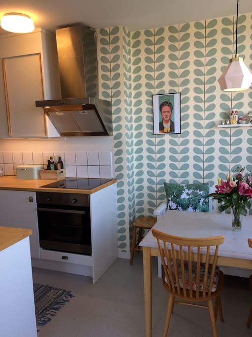 Kitchen renovated 1.5 years ago in this 1950s apartment