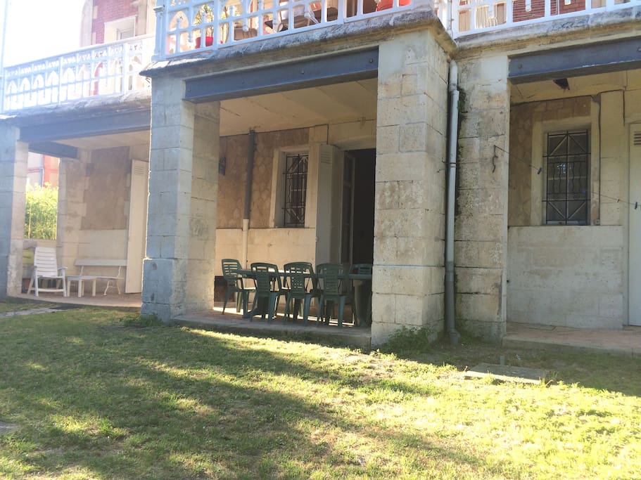 Terrasse de l'appartement - Rez de jardin