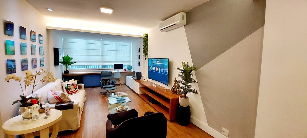 🔵 AP IPANEMA 90m2, 2 QUARTOS, 2 QD PRAIA, C/ VAGA gallery image 2