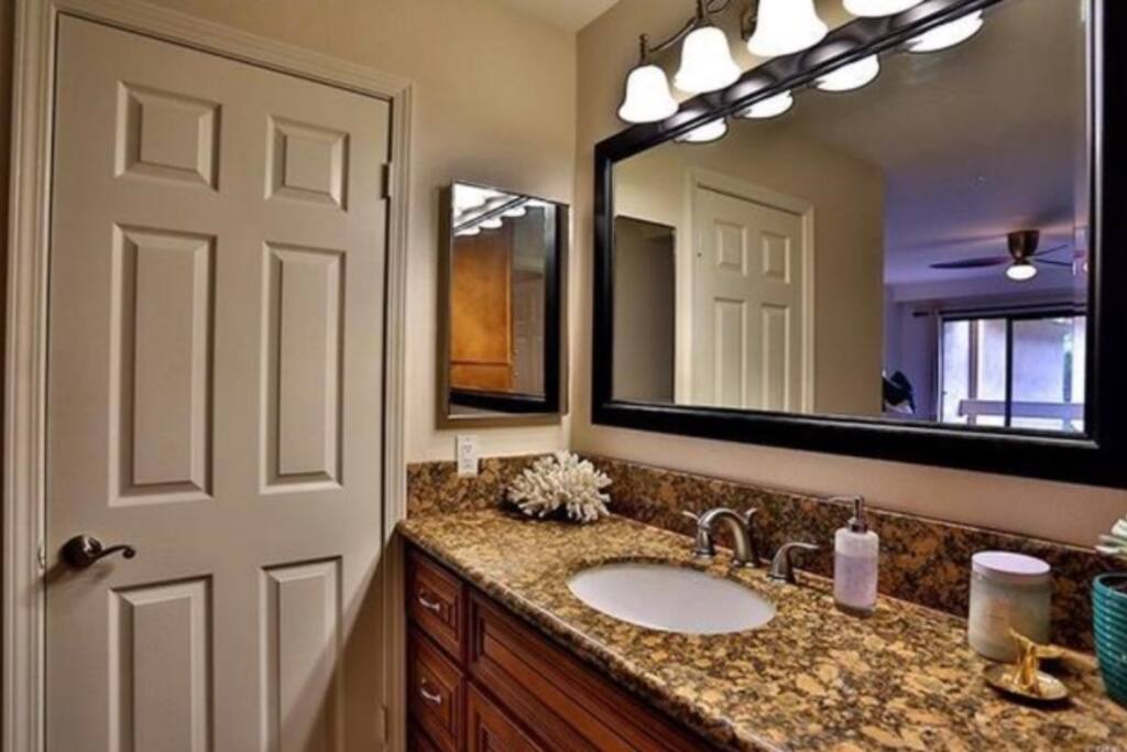 Sink outside the Master Bath