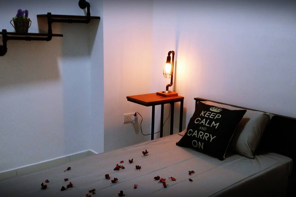 2 single beds