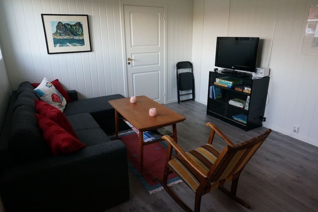Living room with TV