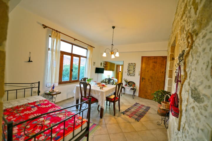 picturesque traditional stone house