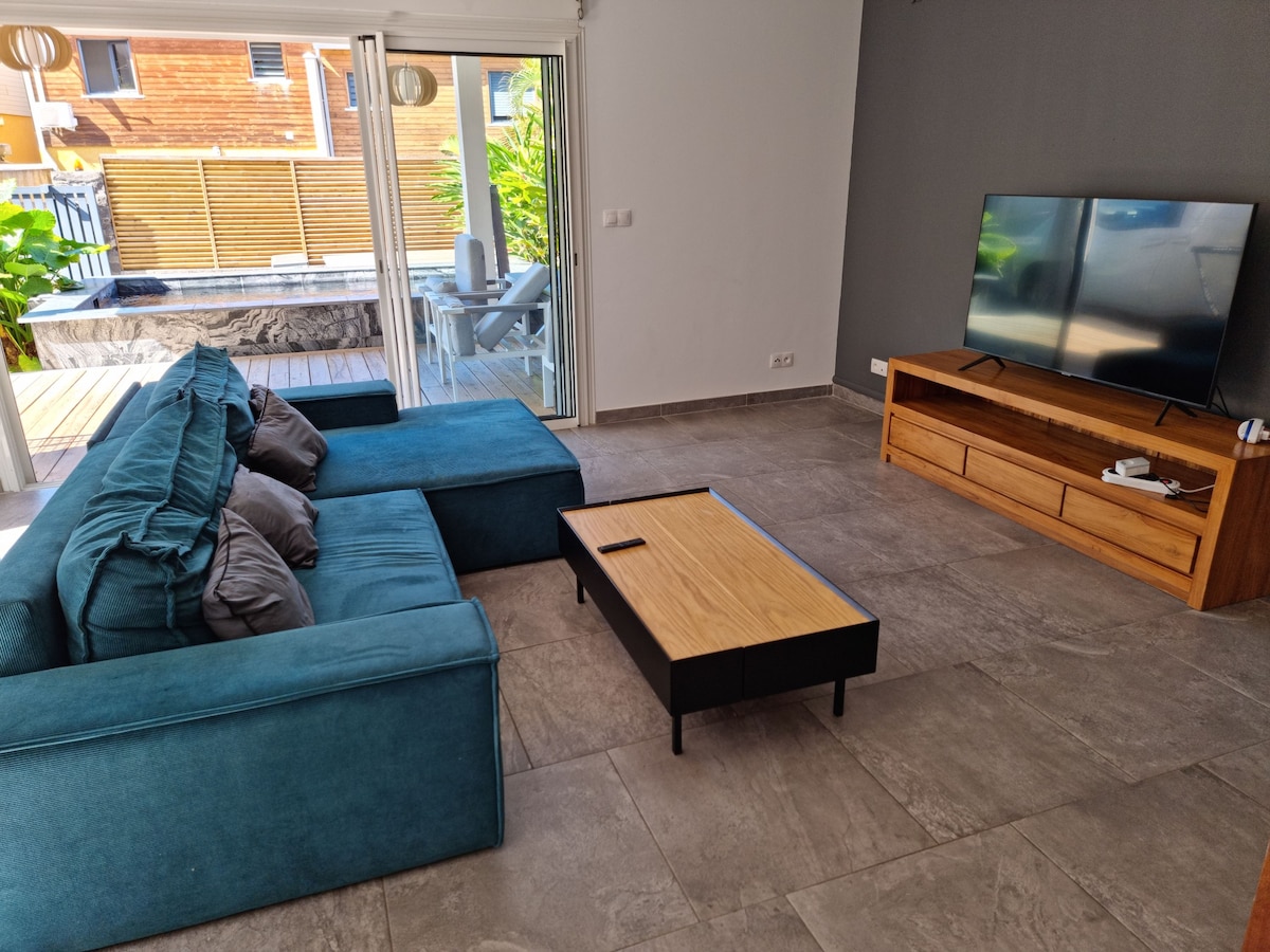 Airbnb performant: Villa Rubis private pool beach 5 min drive à Saint Leu