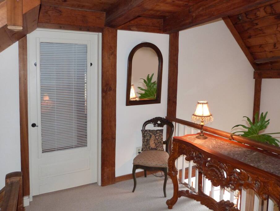 private guest suite entrance