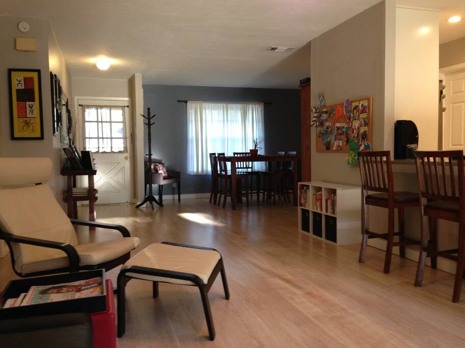 Open, bright, spacious