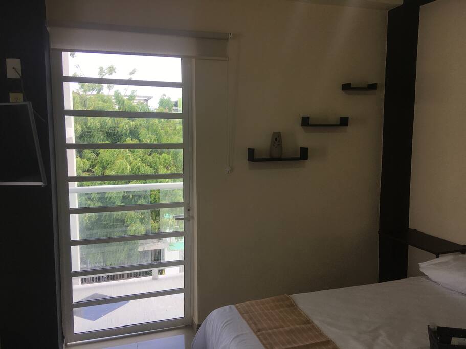 Balcony door