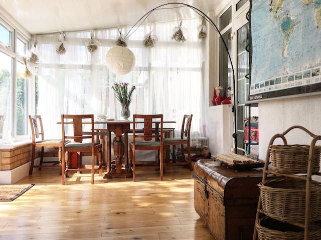Vintage Oasis&Single Room&Peace