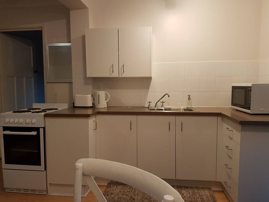 Efficient kitchen with everything you need.