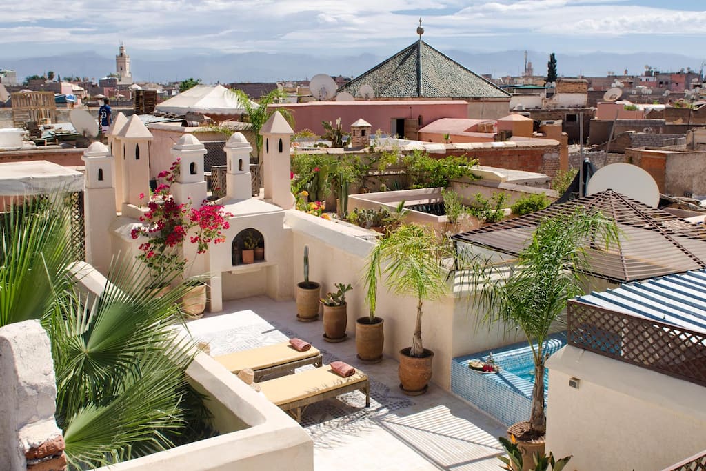 vue de la terrasse