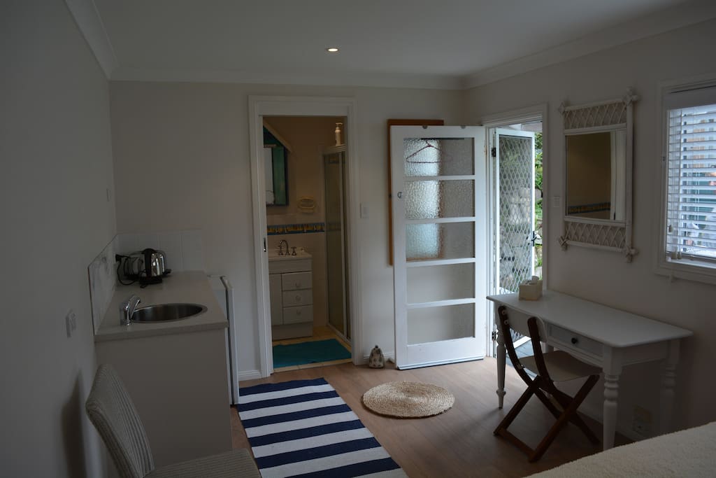 Fridge, tea & coffee facilities, and ensuite for guests