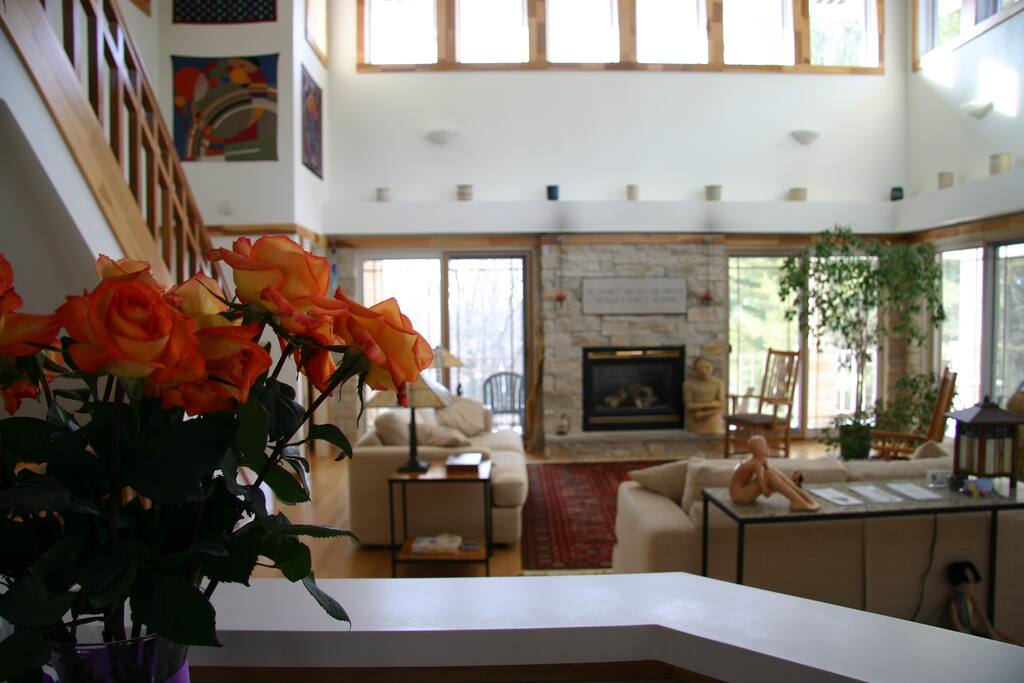 Looking into the Great Room from the Kitchen