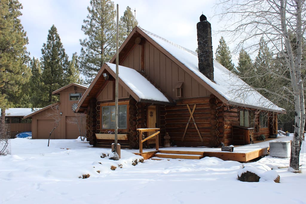 In winter guests can see up to 8 inches of snow