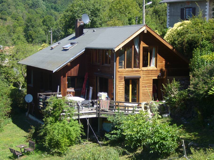 la maison façade sud-ouest