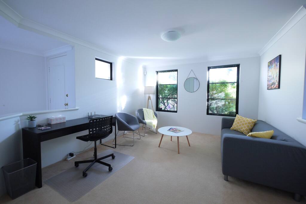 Second living area. Perfect when you're travelling with kids!