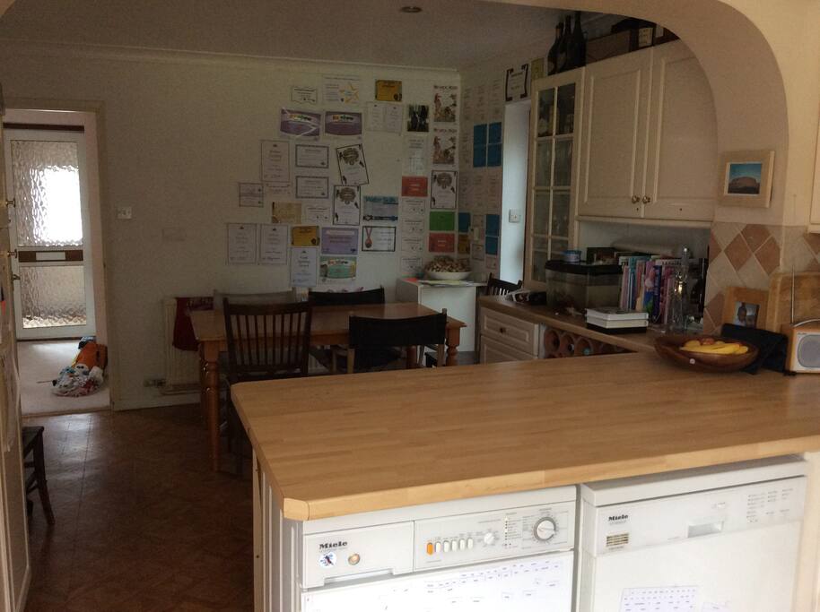 Spacious kitchen