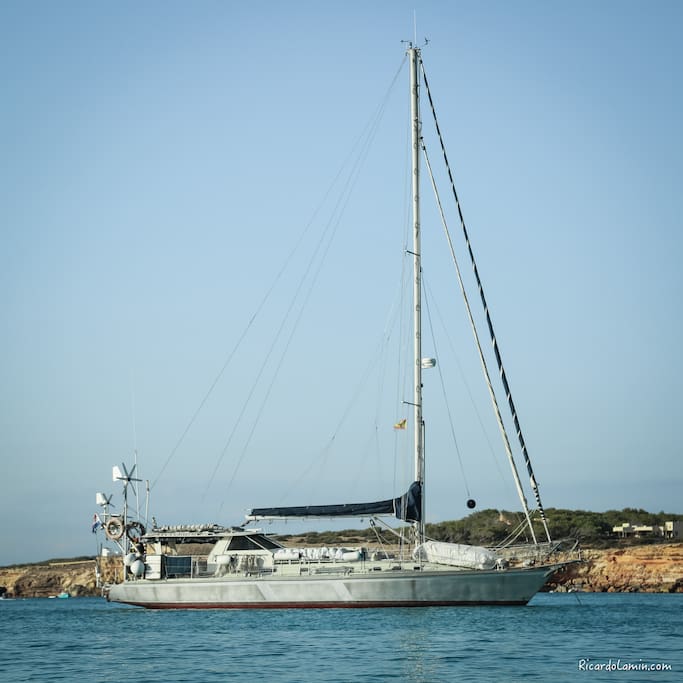 Vista exterior barco