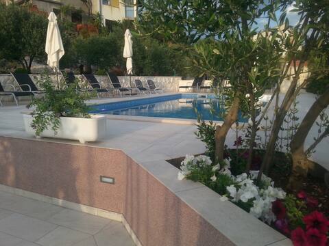 Spacious apartment A3, outdoor pool